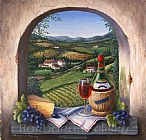 Buena Vista Bar Paintings - Chianti Vista by Barbara Felisky